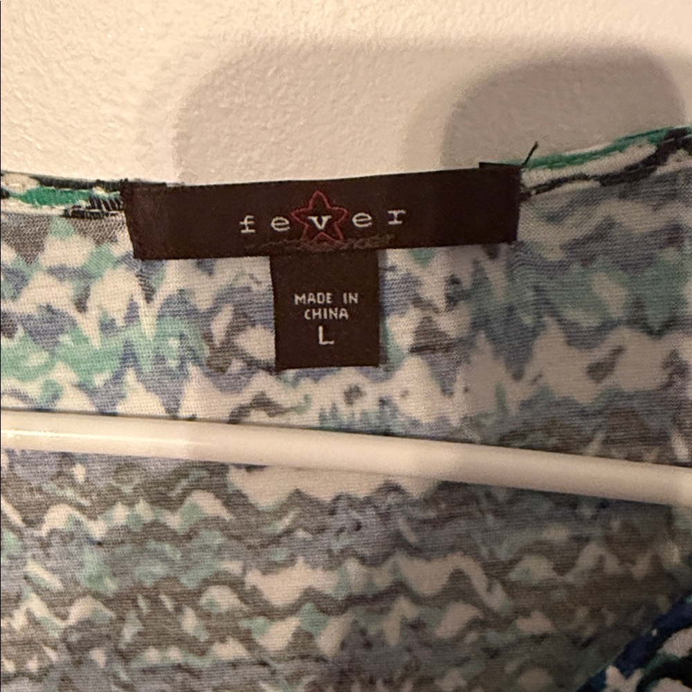 Multicolor Patterned Blouse - Picture 4 of 4